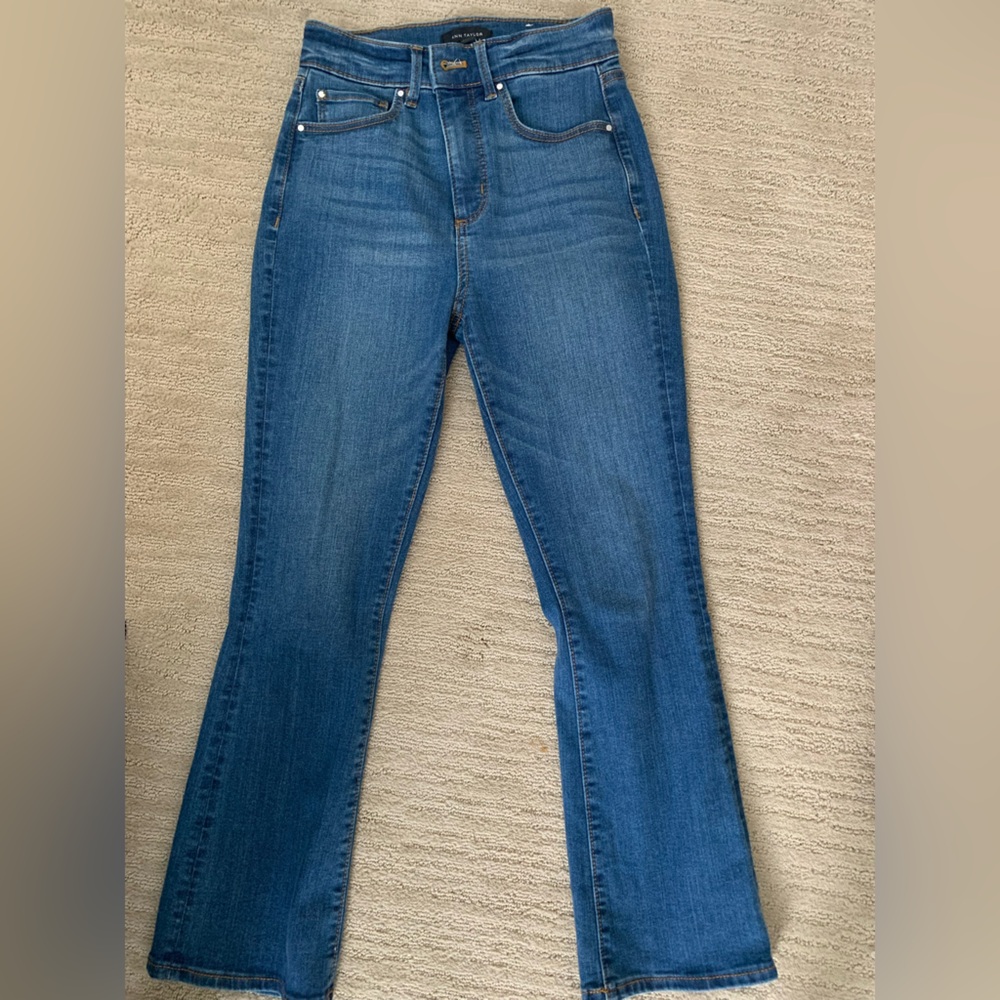 Ann Taylor Blue Boot Cut Jeans